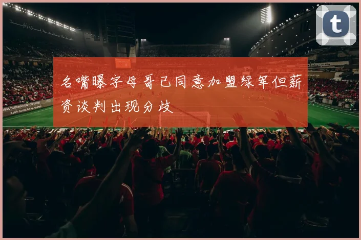名嘴曝字母哥已同意加盟绿军但薪资谈判出现分歧